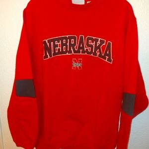 Nebraska vintage 90's crewneck size large by cadre athletic